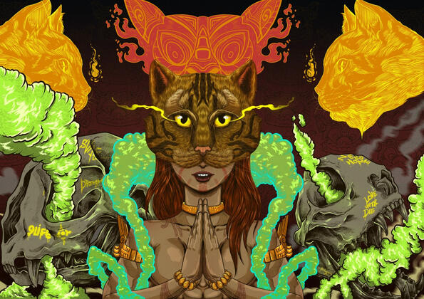 &quot;SEMBILAN&quot; [1/1 Buy Now 100🔺] One of the creatures that is close to us and has special rights in the environment and culture is the cat. Cats in various countries are respected with their own philosophies..