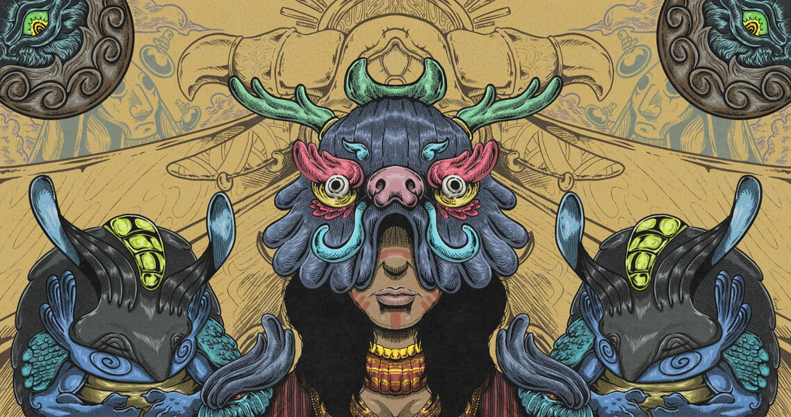 Titel : Hide with Mask